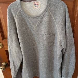 Todd Snyder x Champion Men's Gray Sweat Shirt XL